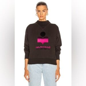 Isabel Marant Mobi Sweatshirt in Faded Black 44